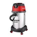 Пылесос строительный 1.4 кВт 2 Stage, бак 30 л., нержавеющая сталь 201, >20кПа, розетка, HEPA фильтр, STORM INTERTOOL WT-1430