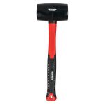 Киянка гумова 900 г чорна, фіберглас Vitals Master