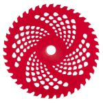 Ніж до мотокоси 40 зуб.(нерж.сталь) в уп. Червоний