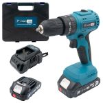 Аккумуляторный шуруповерт PROFI-TEC PCD3520BL POWERLine (2×PT2020MP (2.0 Ач), зарядное устройство)