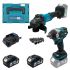 Акумуляторний набір інструментів PROFI-TEC Combo Set 2/7 POWERLine (DGA201BL, DTW500BL) (2×PT2040MP (4.0 Аг), зарядний пристрій)