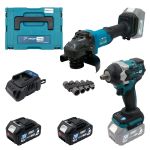 Аккумуляторный набор инструментов PROFI-TEC Combo Set 2/7 POWERLine (DGA201BL, DTW500BL) (2×PT2040MP (4.0 Ач), зарядное устройство)