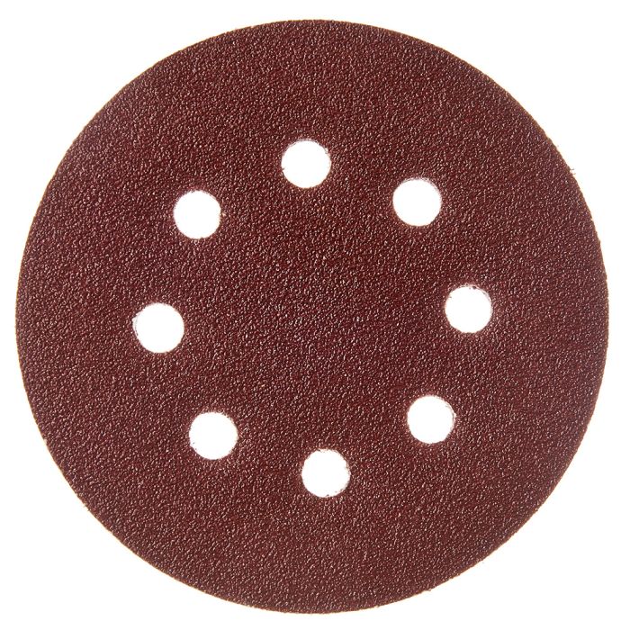 Круг шліфувальний самозачіпний Vitals 125 мм, 8 отв., з. – 60, 5 од.