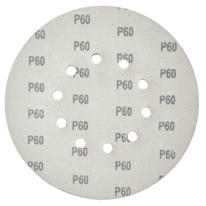 Круг шліфувальний самозачіпний Vitals 225 мм, 10 отв., з. – 60, 5 од.