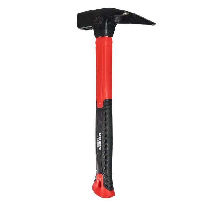 Молоток покрівельника фібергласове руків’я 600 г з магнітом Vitals Master