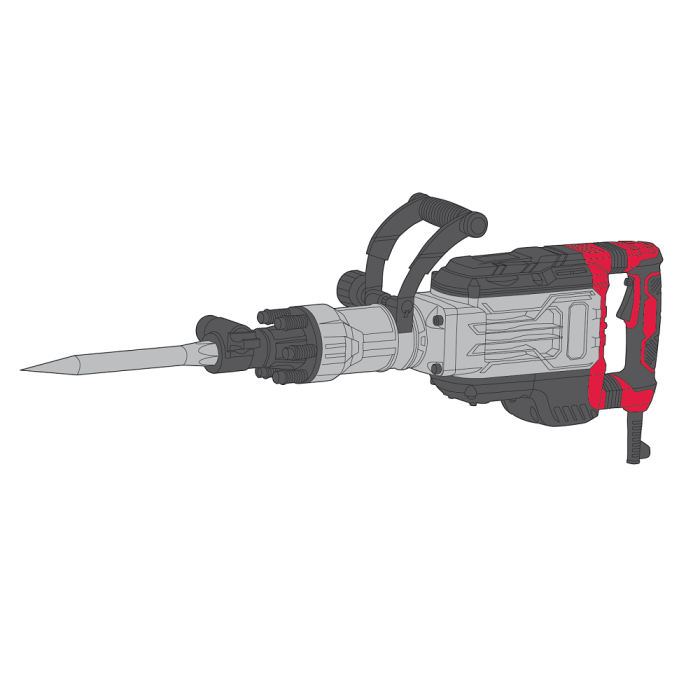 Молоток відбійний електричний Vitals Professional At 1765DS