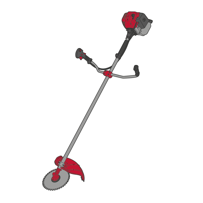 Мотокоса Vitals BK 251n