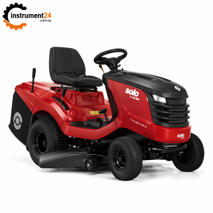 Трактор - газонокосарка solo by AL-KO T 15-93.3 HD-A Comfort Німецька якість та преміальний комфорт