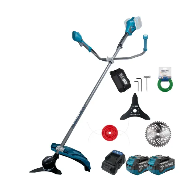 Акумуляторна коса PROFI-TEC PGT4540 POWERLine (2×PT2040VX (4.0 Аг), зарядний пристрій) Акумуляторна коса PROFI-TEC PGT4540 POWERLine (2×PT2040VX (4.0 Аг), зарядний пристрій)