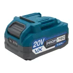 Акумуляторна батарея PROFI-TEC PT2040VX POWERLine (20 В / 4.0 Аг, високострумова, з індикатором)