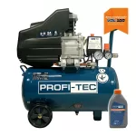 Компрессор масляный PROFI-TEC OC-24 (24 л, 1,5 кВт, 195 л/мин)
