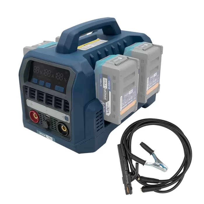 Акумуляторний зварювальний апарат PROFI-TEC PCWM12080VX Max, 80V 4*20V (без акумулятора та зарядного пристрою)