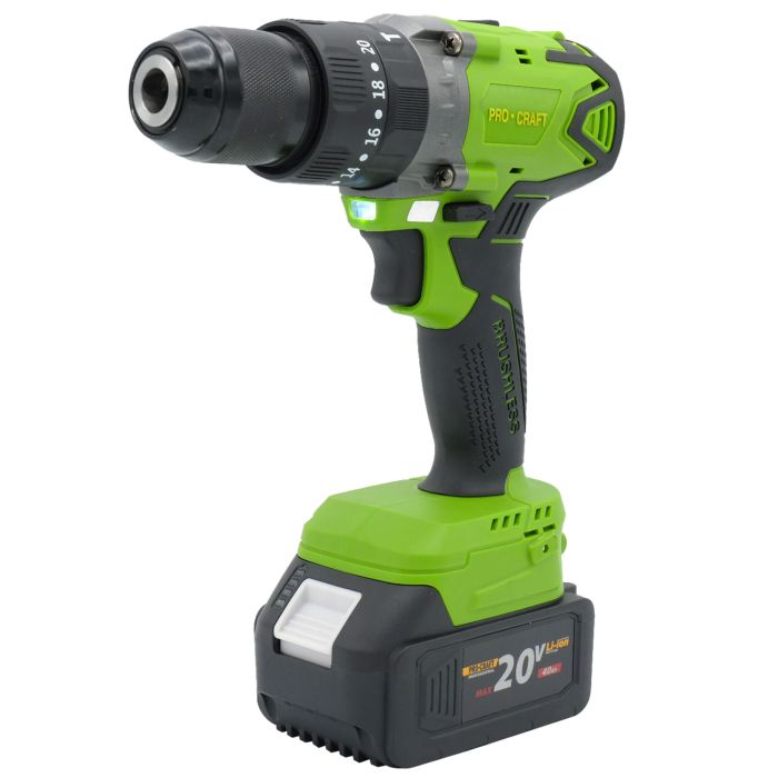 Шуруповерт Procraft Industrial PA18BL Extra (2 акб)