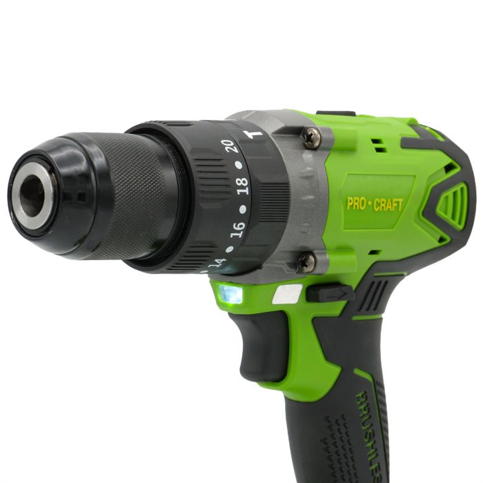Шуруповерт Procraft Industrial PA18BL Extra (з 1 акб та зп)