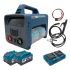 Акумуляторний зварювальний апарат PROFI-TEC PCWM12040PP, 80V (2×PT4040PP (4.0 Aг), двопортовий зарядний пристрій QBCD40/4PP dual quick