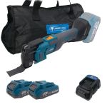 Аккумуляторный мультитул (реноватор) PROFI-TEC PCM430 UltraCore (2×PT2020VX (2.0 Ач), зарядное устройство)