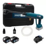 Аккумуляторная мойка высокого давления PROFI-TEC PHPW3020 POWERLine (Алюминиевая помпа, 2×PT2040MP (4.0Ач, зарядное устройство)