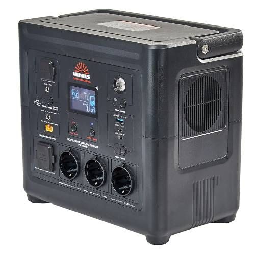 Портативна акумуляторна станція Vitals Professional PS 1000qc Портативна акумуляторна станція Vitals Professional PS 1000qc