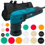 Роторная полировальная машина PROFI-TEC PPM-607SR SET (600 Вт, диски 30 / 50 / 75 мм)