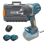 Аккумуляторный гайковерт PROFI-TEC PPTW11020 UltraCore (2×PT2040EP (4.0 Ач), зарядное устройство)