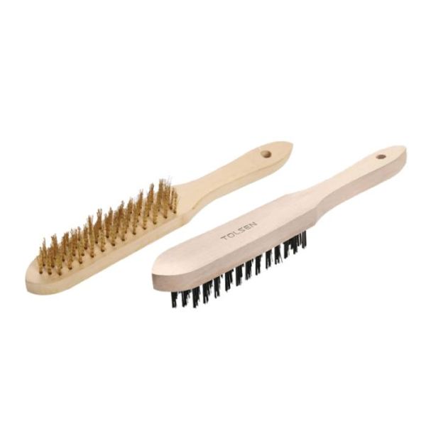 Щітка з дерев’яною ручкою 4 ряди