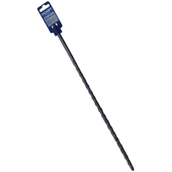 Бур SDS-Plus 10×400 мм, спіраль 4S Зенит Профи