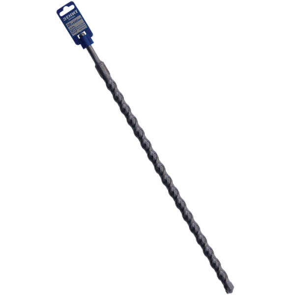 Бур SDS-Plus 20×600 мм, спіраль 4S Зенит Профи