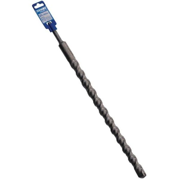 Бур SDS-Plus 25×460 мм, спіраль 4S Зенит Профи
