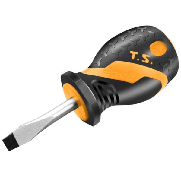 Викрутка Ерго прямий шліц 6.5х38 мм