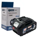 Акумуляторна батарея PROFI-TEC PT2050DG POWERLine (20 В / 5.0 Аг, високострумова, з індикатором)