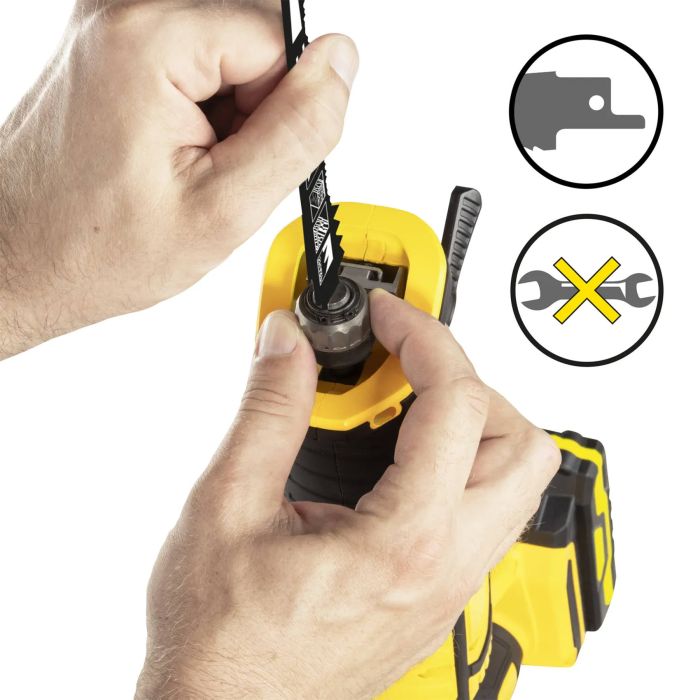 Пила шабельна акумуляторна Trotec PRCS 10-20V + кейс (4431000110)