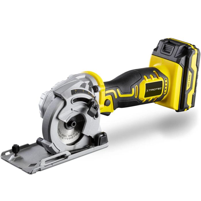 Пила циркулярна акумуляторна міні Trotec PCSS 05-20V + кейс (4430000105)