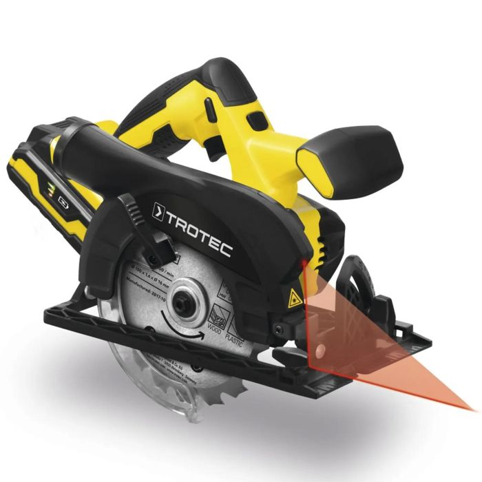 Пила циркулярна акумуляторна Trotec PCSS 10-20V + кейс (4430000110)