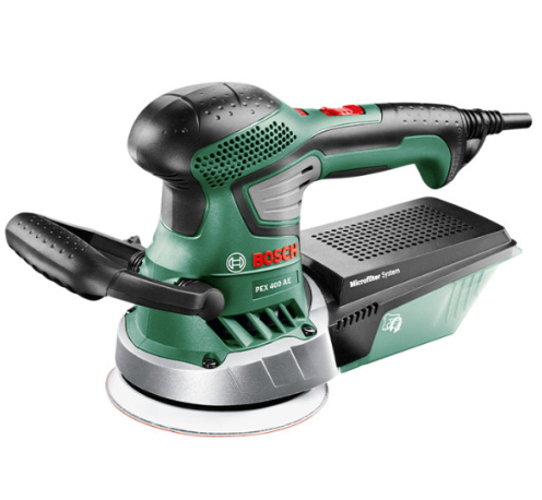 Ексцентрикова шліфувальна машина Bosch PEX 400 AE у кейсі