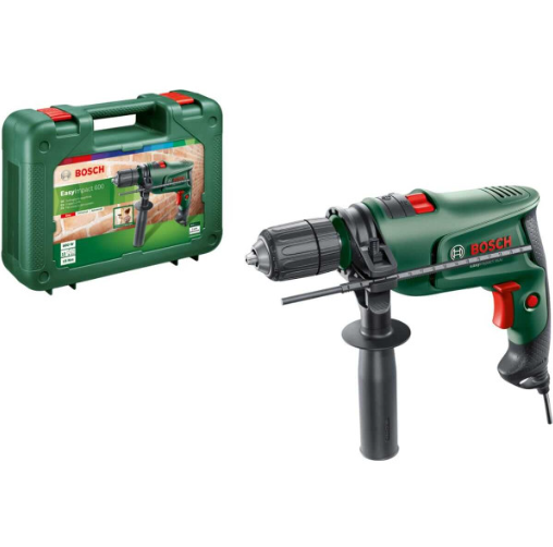 Дриль ударний Bosch EasyImpact 600 у кейсі