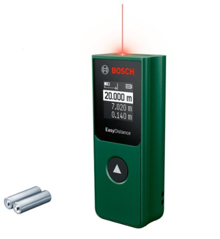 Лазерний далекомір Bosch EasyDistance 20 з батарейками 0603672A00