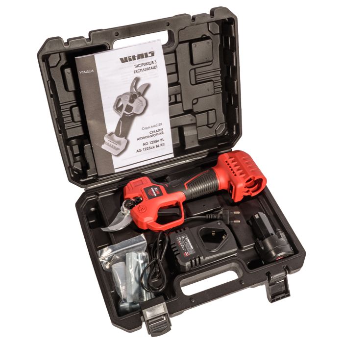 Секатор акумуляторний Vitals Master AG 1225ck BL Kit