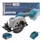 Аккумуляторная универсальная дисковая пила PROFI-TEC PPCA14020 UltraCore (1×PT2040VX (4.0 Ач), зарядное устройство)