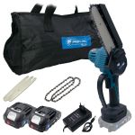 Акумуляторна ланцюгова пила PROFI-TEC PCS1520BL POWERLine (2×PT2020MP (2.0 Аг), зарядний пристрій)