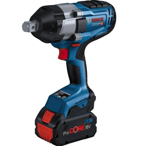 Акумуляторний ударний гайковерт Bosch GDS 18V-1050 H Professional, 2 акб ProCore 8 Ah і з/п GAL 1880 CV, в L-Boxx 136