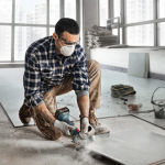 Акумуляторна кутова шліфмашина Bosch GWS 180-LI Professional, 2 акб GBA 18V 4 Ah і з/п GAL 18V-40