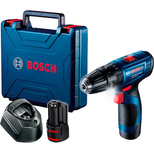 Акумуляторний ударний шурупокрут Bosch GSB 120-LI Professional, 2 акб GBA 12V 2 Ah і з/п, у кейсі Акумуляторний ударний шурупокрут Bosch GSB 120-LI Professional, 2 акб GBA 12V 2 Ah і з/п, у кейсі