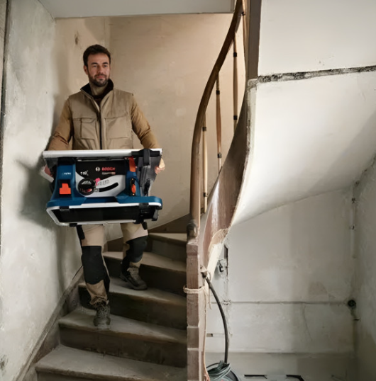 Акумуляторна настільна циркулярна пила Bosch GTS 18V-216 Professional, без акб та з/п