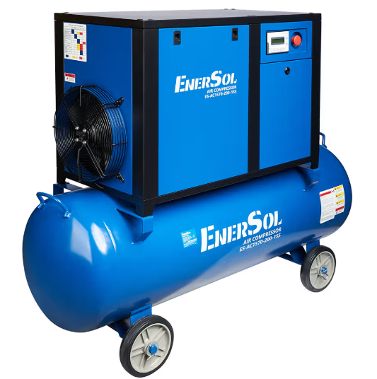 Компресор повітряний безмасляний EnerSol ES-AC1570-200-1SS