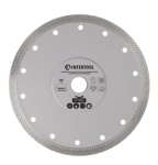 Диск отрезной алмазный со сплошной кромкой 180мм, по керамограниту INTERTOOL CT-3104