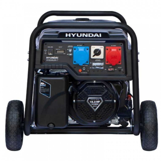 Бензиновий генератор HYUNDAI HY10100LEK‑T