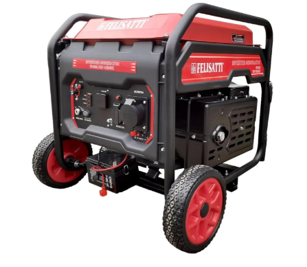 Генератор інверторний бензиновий Felisatti ІБГ12500ЕК F91250/230В 7-7.5 кВт (електростартер)