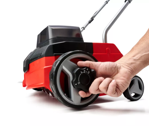 Вертикуттер-аератор акумуляторний Einhell GC-SC 36/31 Li  X-Change (без акум.), 36В, ширина 310 мм, без травозбірника і вала аерації