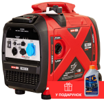 Інверторний бензиновий генератор КВІТКА PRO KG2300iW + олива (2.3 кВт) (110-7047)