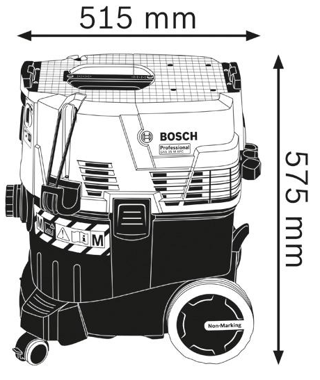 Будівельний пилосос Bosch GAS 35 M AFC Professional
